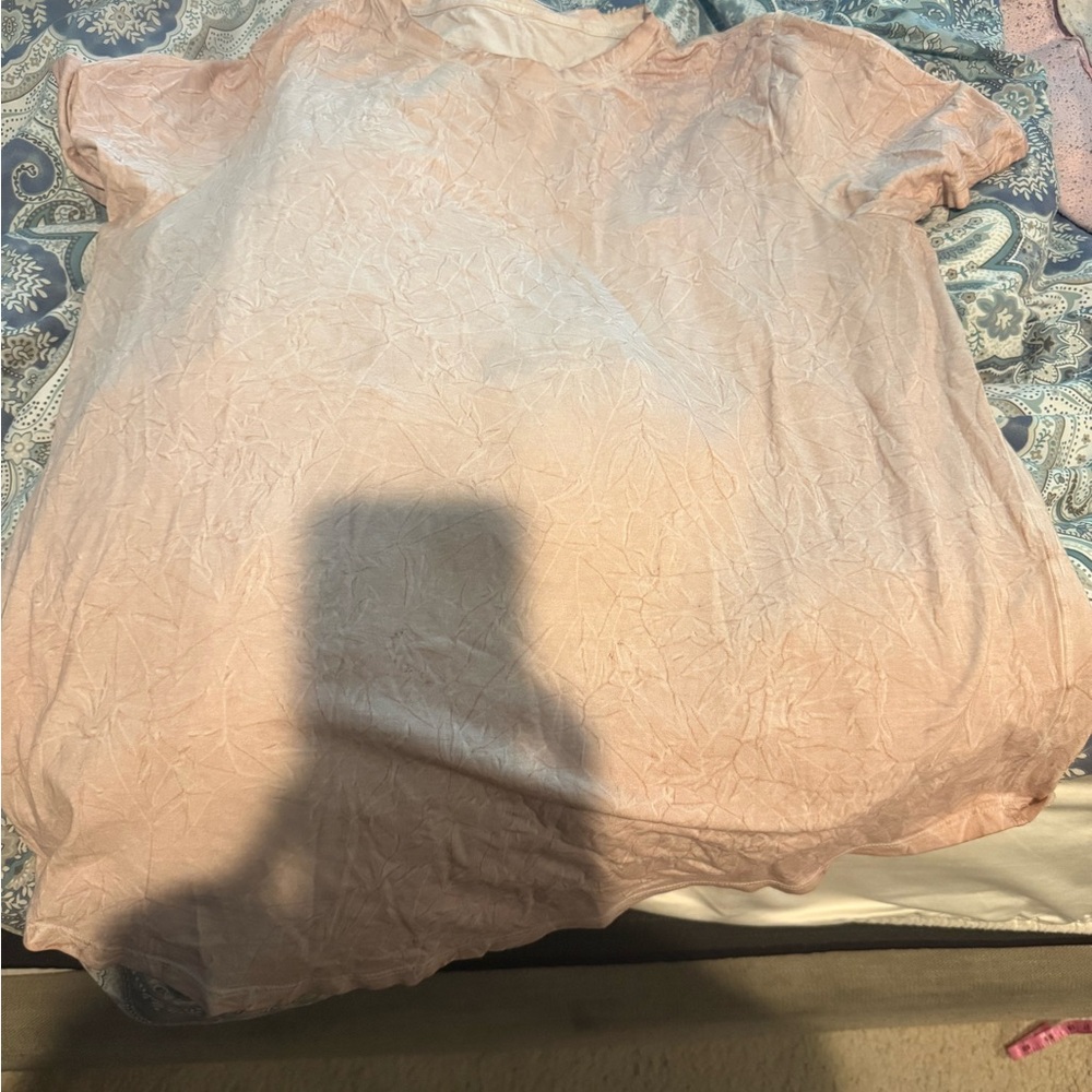 lululemon athletica Pink Short Sleeve Tee